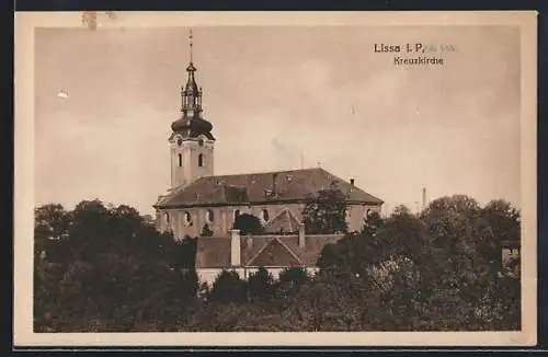 AK Lissa-Leszno, Partie an der Kreuzkirche