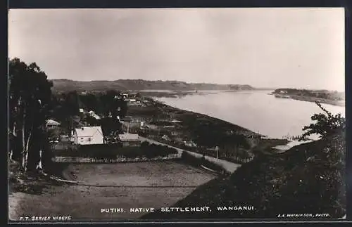 AK Putiki /Wanganui, Native Settlement