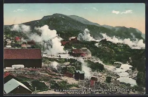 AK Whakarewarewa /Rotorua, Panoramic View