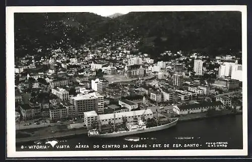 AK Vitoria, Vista Aerea do Centro da Cidade, Est. de Esp. Santo