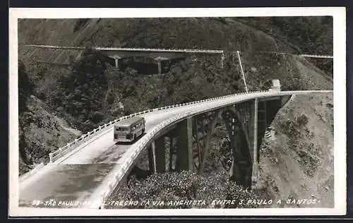 AK Sao Paulo, Trecho da Via Anchieta entre S. Paulo a Santos