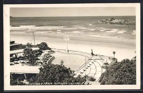 AK Santos, Guaruja, Piscina e Praia