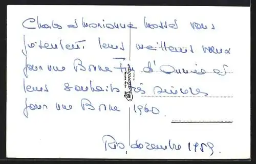 AK Rio de Janeiro, Strasse Getulio Vargas