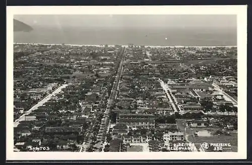 AK Santos, Panorama mit Strassenpartie