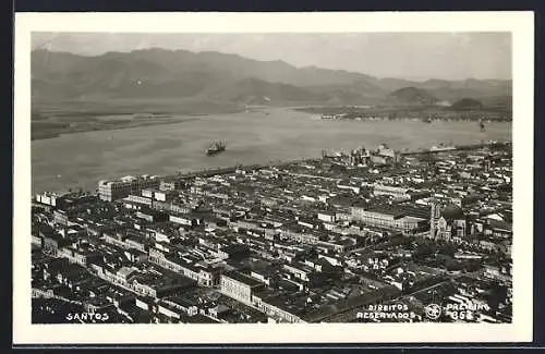 AK Santos, Panorama mit Kirche