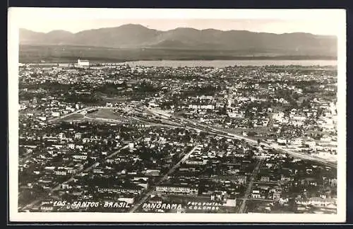 AK Santos, Panorama mit Strassenpartien