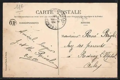 AK Courcelles-Rances, Vue générale