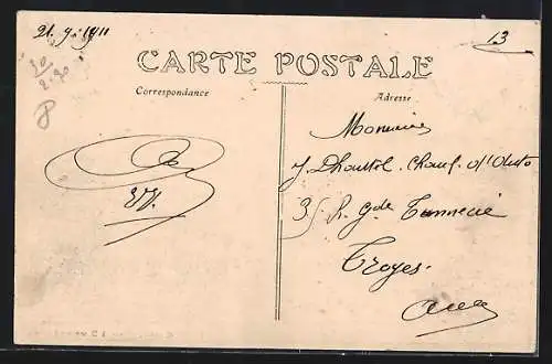 AK Ramerupt, Place de la Halle