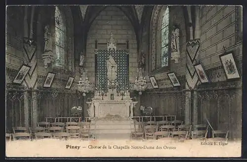 AK Piney, Choeur de la Chapelle Notre-Dame des Ormes