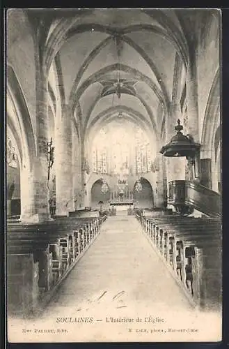 AK Soulaines, L`Intérieur de l`Église