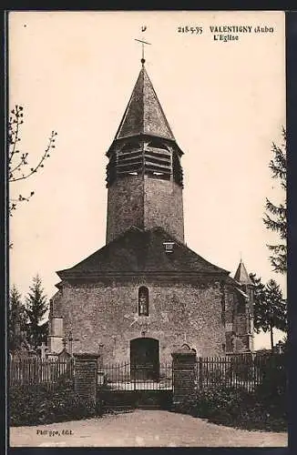 AK Valentigny, L`Église