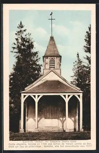 AK Cunfin, Chapelle Sainte-Anne et forêt environnante