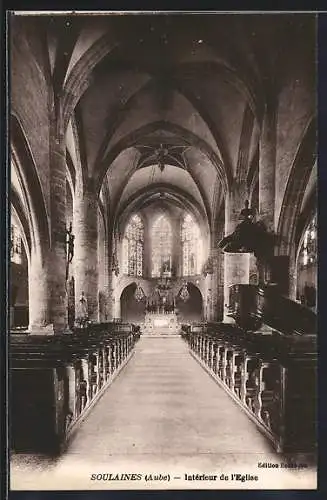 AK Soulaines, Intérieur de l`Église