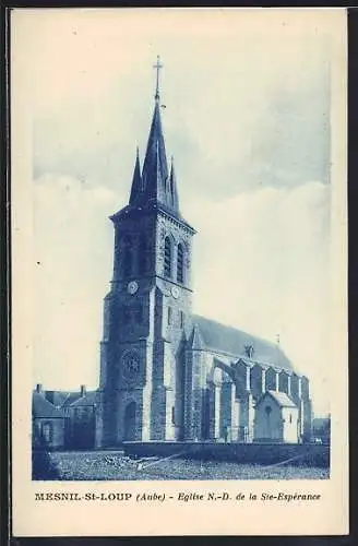 AK Mesnil-Saint-Loup, Église N.-D. de la Ste-Éspérance