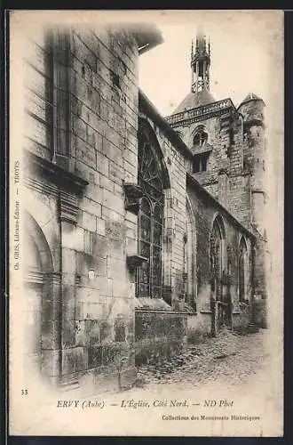 AK Ervy, L`Église, Côté Nord