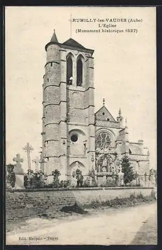 AK Rumilly-lès-Vaudes, L`Église, Monument historique 1527