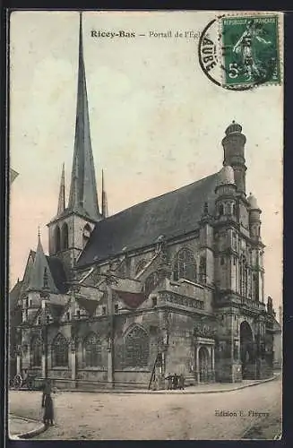 AK Ricey-Bas, Portail de l`Église