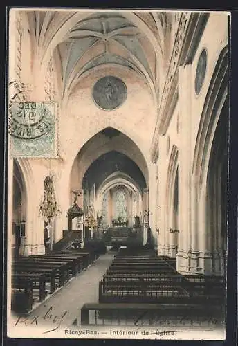 AK Ricey-Bas, Intérieur de l`église