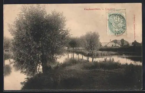 AK Vauchonvilliers, Une mare