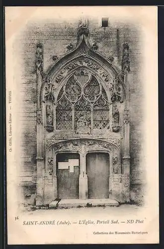 AK Saint-André, L`Église, Portail Sud