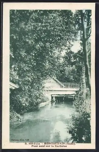 AK Montsuzain, Pont neuf sur la Barbuise