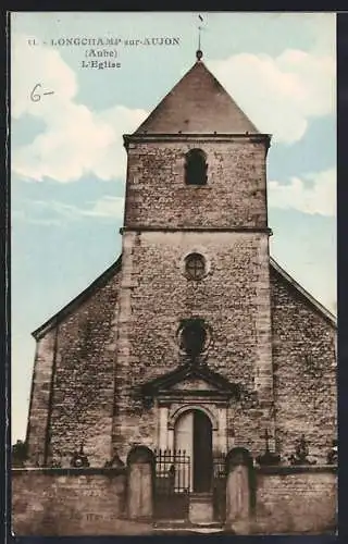 AK Longchamp-sur-Aujon, L`Église