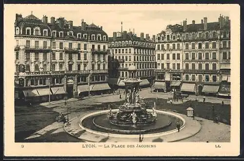 AK Lyon, La Place des Jacobins