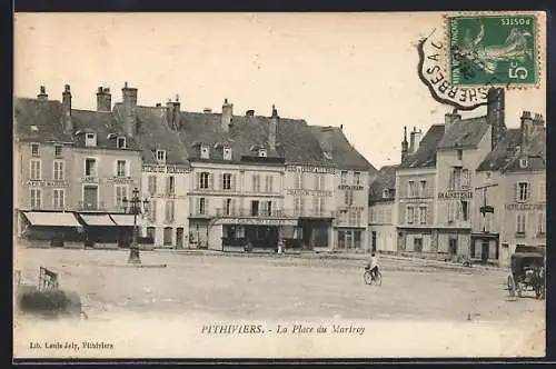 AK Pithiviers, La Place du Martroy