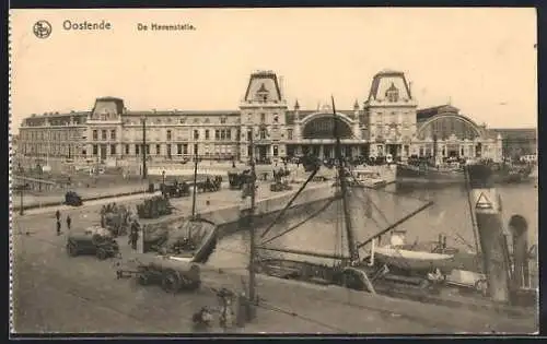 AK Ostende, Gare Maritime
