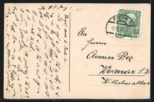 AK Steyr /O.-Ö., Zusammenfluss der Enns und Steyr