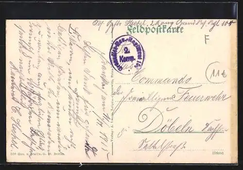 AK St. Hilaire le petit, Strassenpartie mit Hotel Chartreuse