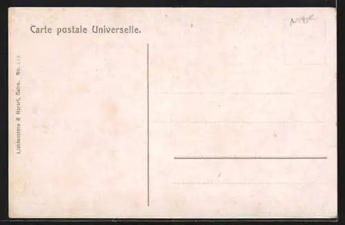 AK Port Said, Rue du Commerce, Strassenpartie