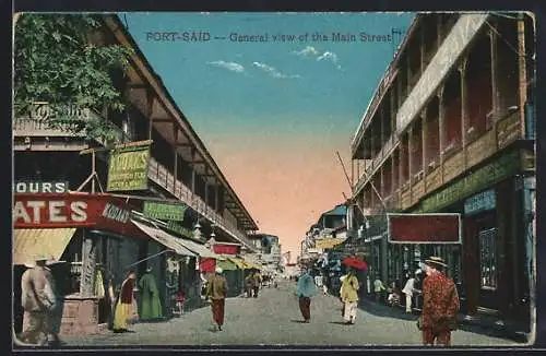 AK Port-Said, General view of the Main Street