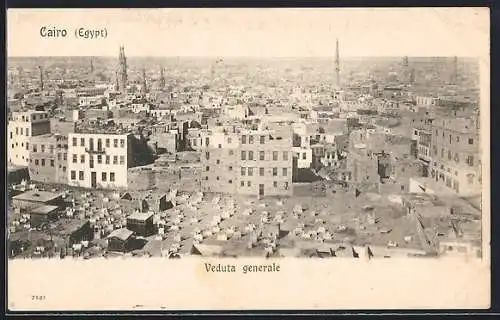 AK Cairo, Veduta generale