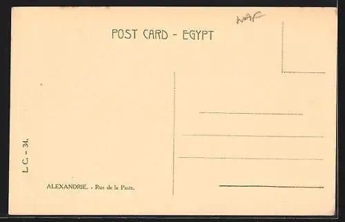 AK Alexandria, Post-office street