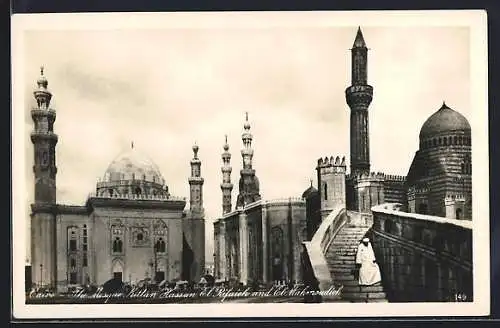 AK Cairo, The Mosque Sultan Hassan El Rifaieh and El Mahmoudieh