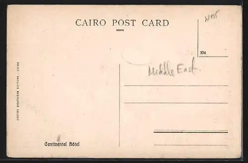 AK Cairo, Continental Hotel