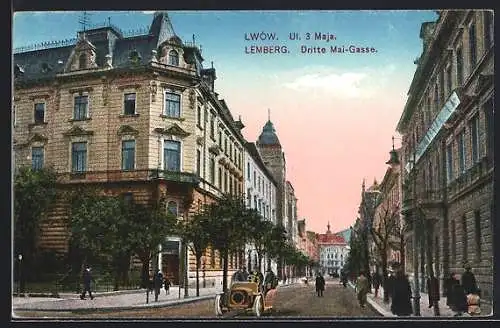 AK Lwów, Ul. 3 Maja