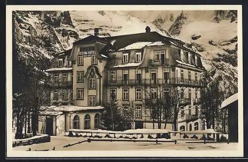 AK Mürren, Regina Hotel im Winter