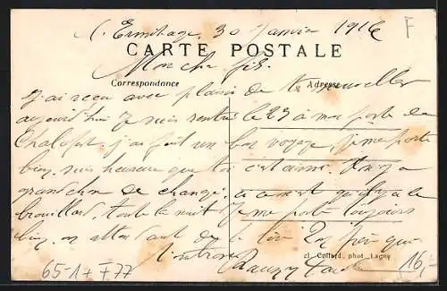 AK Esbly, La Gare, Bahnhof