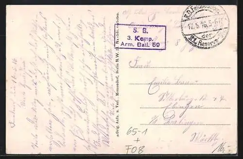 AK Seuno-Termes, Blick in den Bahnhof