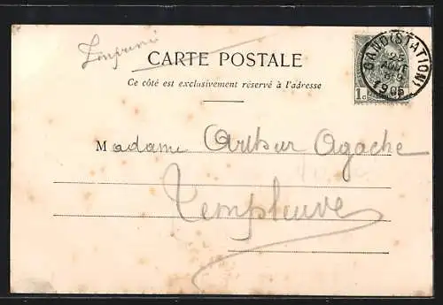 AK Gand, Un coin de l`ancienne Abbaye de Saint-Pierre