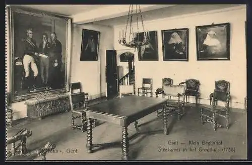 AK Gent, Klein Begijnhof, Steekamer in het Groothuis