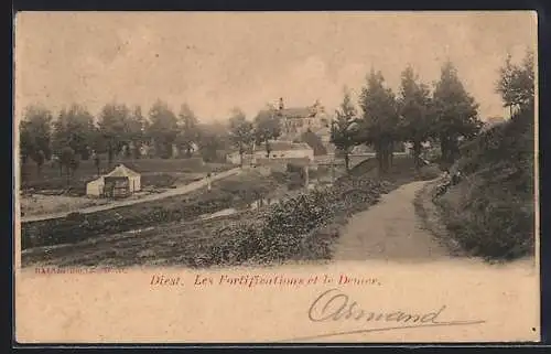 AK Diest, Les Fortifications et le Demer