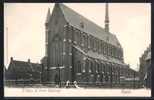 AK Gand, L`Eglise du Grand Béguinage