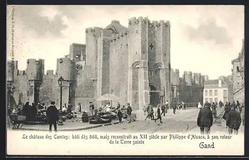 AK Gand, Le chateau des Comtes