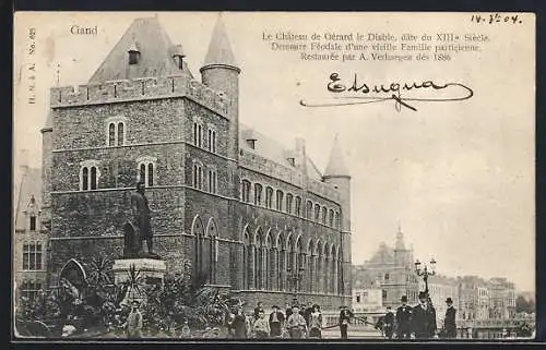 AK Gand, Le Chateau de Gerard le Diable