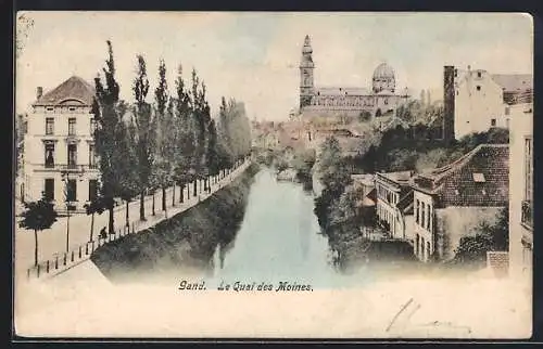AK Gand, Le Quai des Moines
