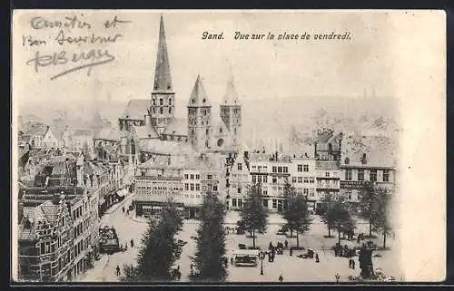 AK Gand, Vue sur la place de vendredi