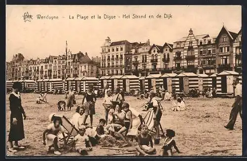 AK Wenduyne, La Plage et la Digue